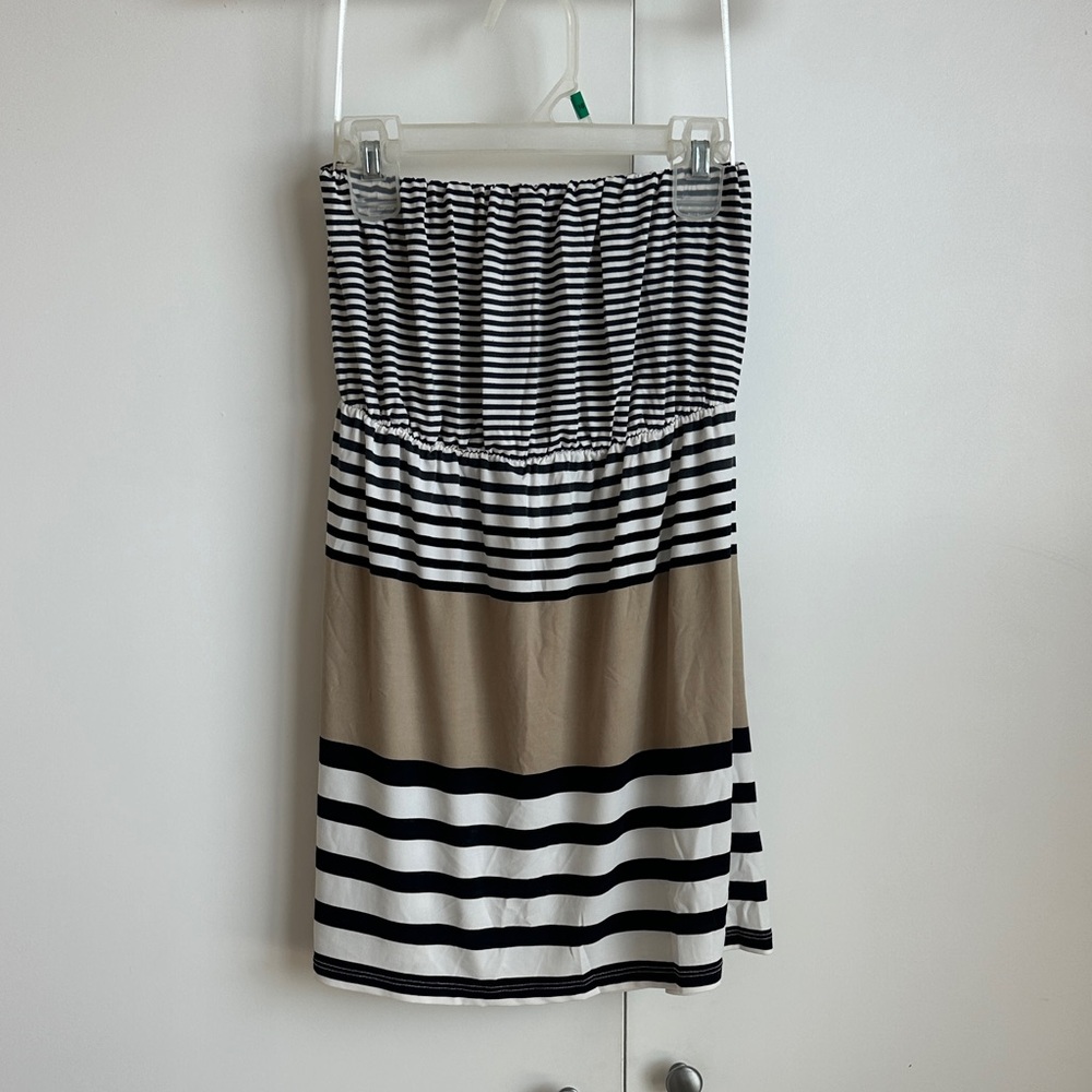 Monochrome Striped Top